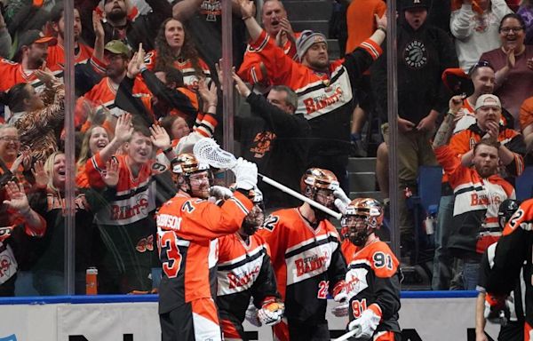 Six straight goals propel Buffalo Bandits to NLL semifinal round-clinching win over Toronto