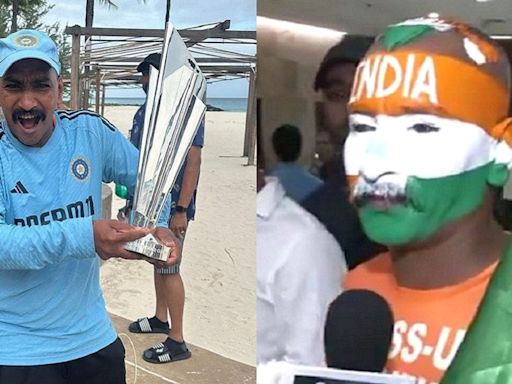 'Got Opportunity To Hold T20 World Cup': Superfan Sudhir Chaudhury Arrives In Delhi With Team India - News18