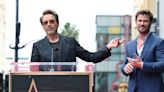Robert Downey Jr. And The Cast Of "The Avengers" Hilariously Roasted Chris Hemsworth At His Hollywood Walk Of Fame...