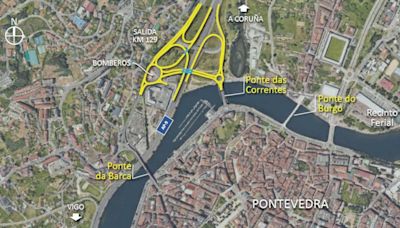 Las obras del nudo de Bomberos de Pontevedra empiezan el próximo lunes