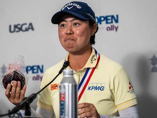She won the U.S. Women's Open, but her gestures that followed were telling