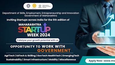 Get, set, innovate: Maharashtra Startup Week 2024 invites applications