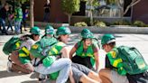 'Ready for disaster': Cathedral City High students practice safety during earthquake drill