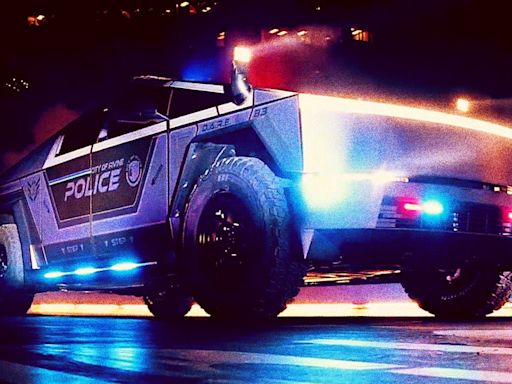 A Police Department Spent a Ludicrous Amount of Money on a Cybertruck for the Worst Reason Possible