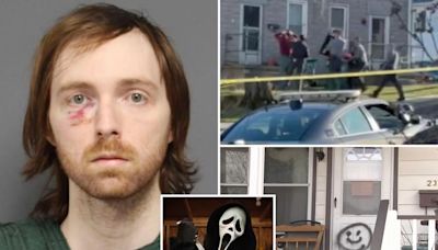 Chainsaw killer wore ‘Scream’ mask while hacking up his neighbor — then went home to watch a movie: cops