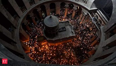 What did the archaeologists unearth at Jerusalem's holy church? Why is it significant?