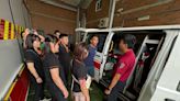 竹縣竹東義消救護分隊參訪南消 救護技術相交流