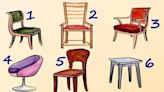 Test viral: la silla que elijas revelará cuál es el rasgo distintivo de tu personalidad
