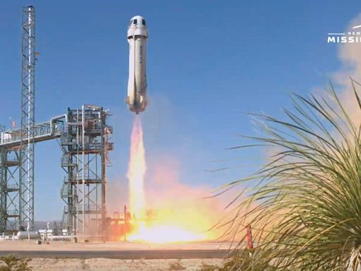 Jeff Bezos’ Blue Origin successfully launches six tourists to edge of space after two-year pause