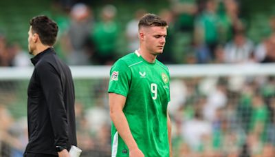 Evan Ferguson unable to start Republic of Ireland’s home clash with Greece