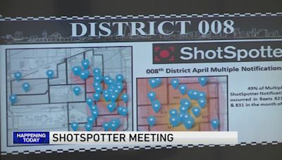 City leaders will meet Monday to discuss ShotSpotter contract, which is set to expire on Sept. 22