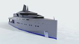 This Striking 213-Foot Support Yacht Concept Looks Like a Life-Sized Origami—and That’s the Point