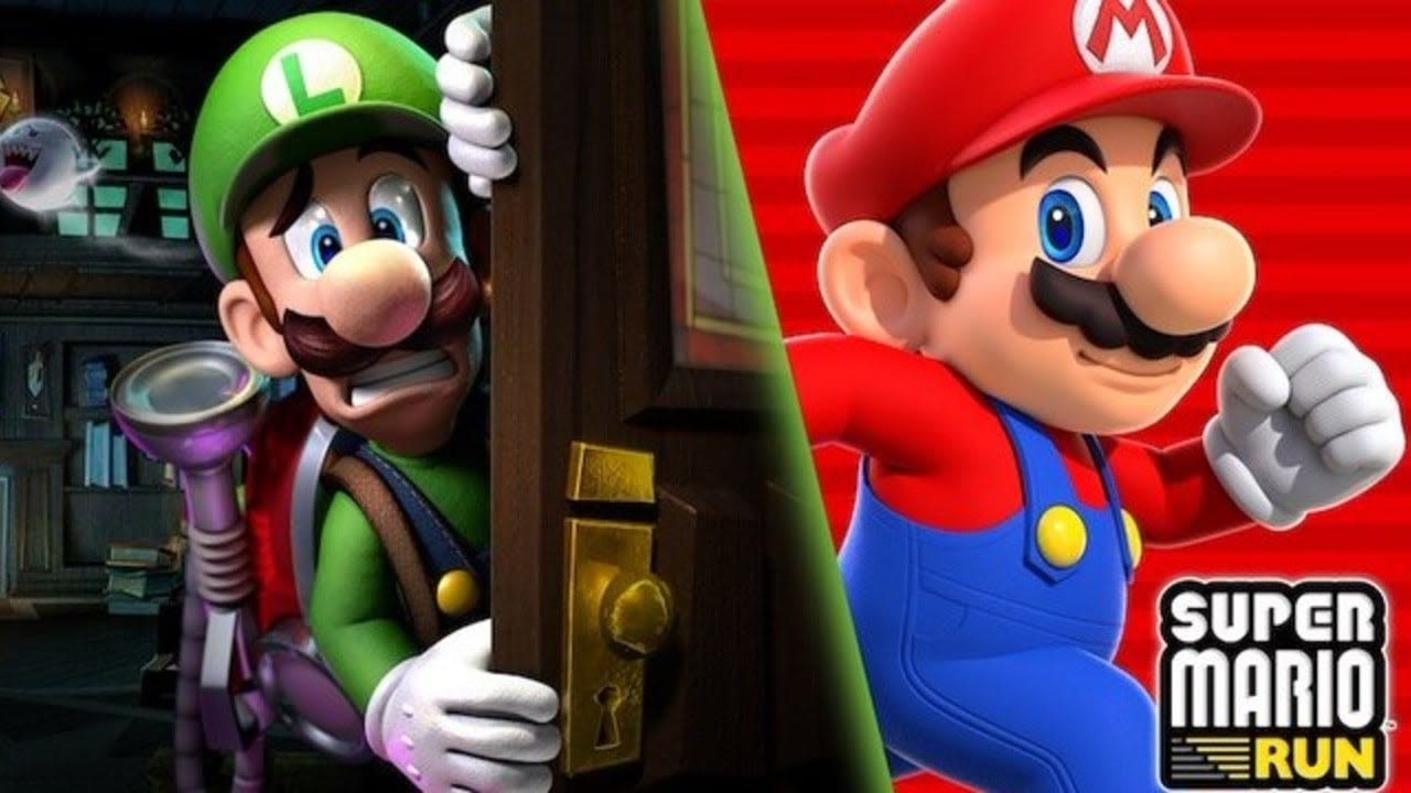 Super Mario Run Celebrates Luigi's Mansion 2 HD In New Crossover