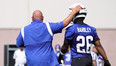 Saquon Barkley Reveals He Received Unexpected Greeting from Former Giants Head Coach Brian Daboll