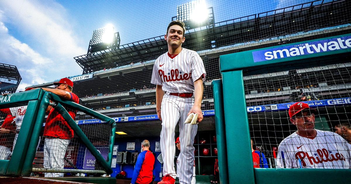 Philadelphia Phillies' bat boy on mission to give back while working his "dream job"