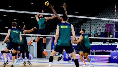 Brasil e Egito no vôlei masculino nas Olimpíadas de 2024: veja onde assistir e horário