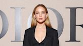 Jennifer Lawrence Stuns in Deep V-Neck Waistcoat at Dior’s Fall Winter 2024 Fashion Show