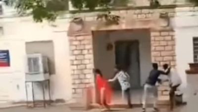 Runaway Romance: Couple Escapes Family Wrath, Runs to Seek Help at SP Office | WATCH VIDEO - News18