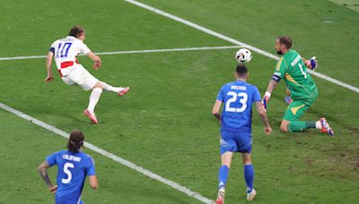 Italy stun Croatia with insane last-minute goal; Spain beat Albania