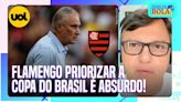 'FLAMENGO PRIORIZAR A COPA DO BRASIL É O FIM DA PICADA!' MAURO CEZAR DETONA CONTRADIÇÃO DE TITE