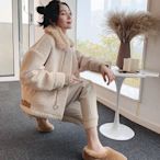 羊羔毛外套 DANDT 羊羔毛複合麂皮絨夾克外套（20 DEC）同風格請在賣場搜尋 SHA 或 歐美服飾