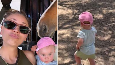 Kaley Cuoco Shares Highlights of ‘Magical Day’ with Daughter Matilda — Including Donkeys and Splashing in a Fountain!