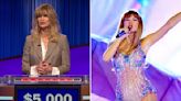 Kyra Sedgwick Fumbles Taylor Swift Category on Celebrity Jeopardy!: Watch