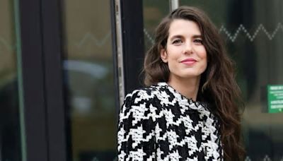 La giacca di Charlotte Casiraghi per la moda Primavera 2024