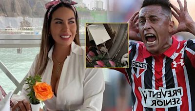 Pamela López presume arreglos florales de remitente desconocido tras separación con Christian Cueva