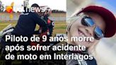 Piloto de 9 anos morre após sofrer acidente de moto durante treino do SuperBike Brasil em Interlagos