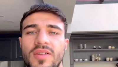 Tommy Fury fights tears after confirming details of Molly-Mae Hague split and says it 'hasn't been easy'