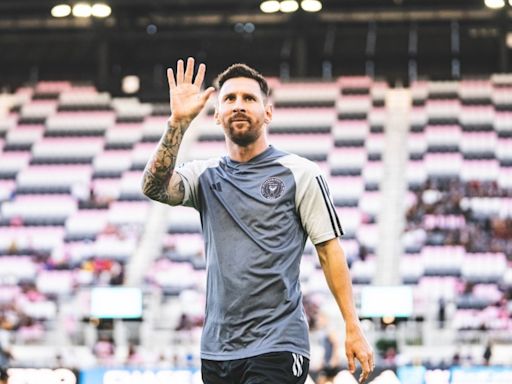 La magia de Lionel Messi en el entrenamiento abierto del Inter Miami: llevó el Balón de Oro y regaló mini pelotas