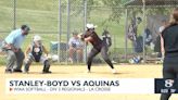 High school softball - Stanley - Boyd vs Aquinas