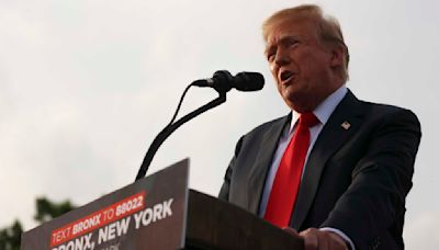 Trump holds a rally in the South Bronx as he tries to woo his hometown