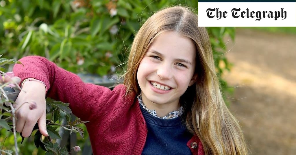 New picture of Princess Charlotte released on her ninth birthday