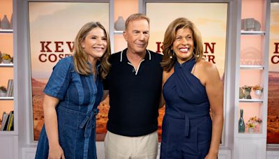 Fans think Hoda should date Kevin Costner. How she responded