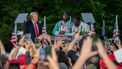 Courting Black Voters, Trump Turns to Rappers Accused in Gang Murder Plot
