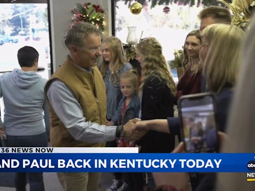Sen. Rand Paul in Kentucky for a tour to discuss issues and his work for Kentucky in D.C. - ABC 36 News