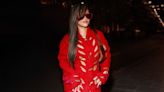 Rihanna Reinvents the Nearly-Naked Trend in a Red-Hot Cutout Coat