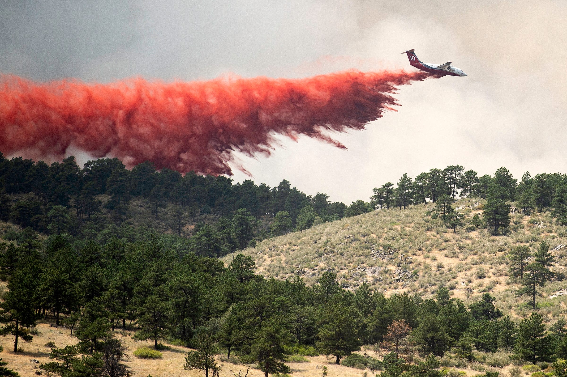 Size of Alexander Mountain Fire west of Loveland now estimated at 950 acres