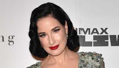 Dita von Teese Reminds Everyone She’s Even More Magical at 51 as She Performs Nearly-Nude for Paris Fashion Week