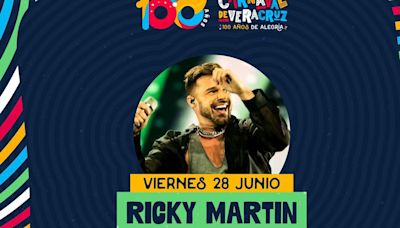 Ricky Martin será el invitado especial para celebrar los 100 años del Carnaval Veracruz | El Universal