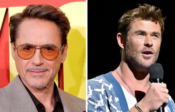 Robert Downey Jr says he disagrees with Chris Hemsworth’s criticism of Thor