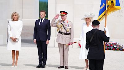 King and Prince of Wales praise bravery of D-Day veterans on 80th anniversary