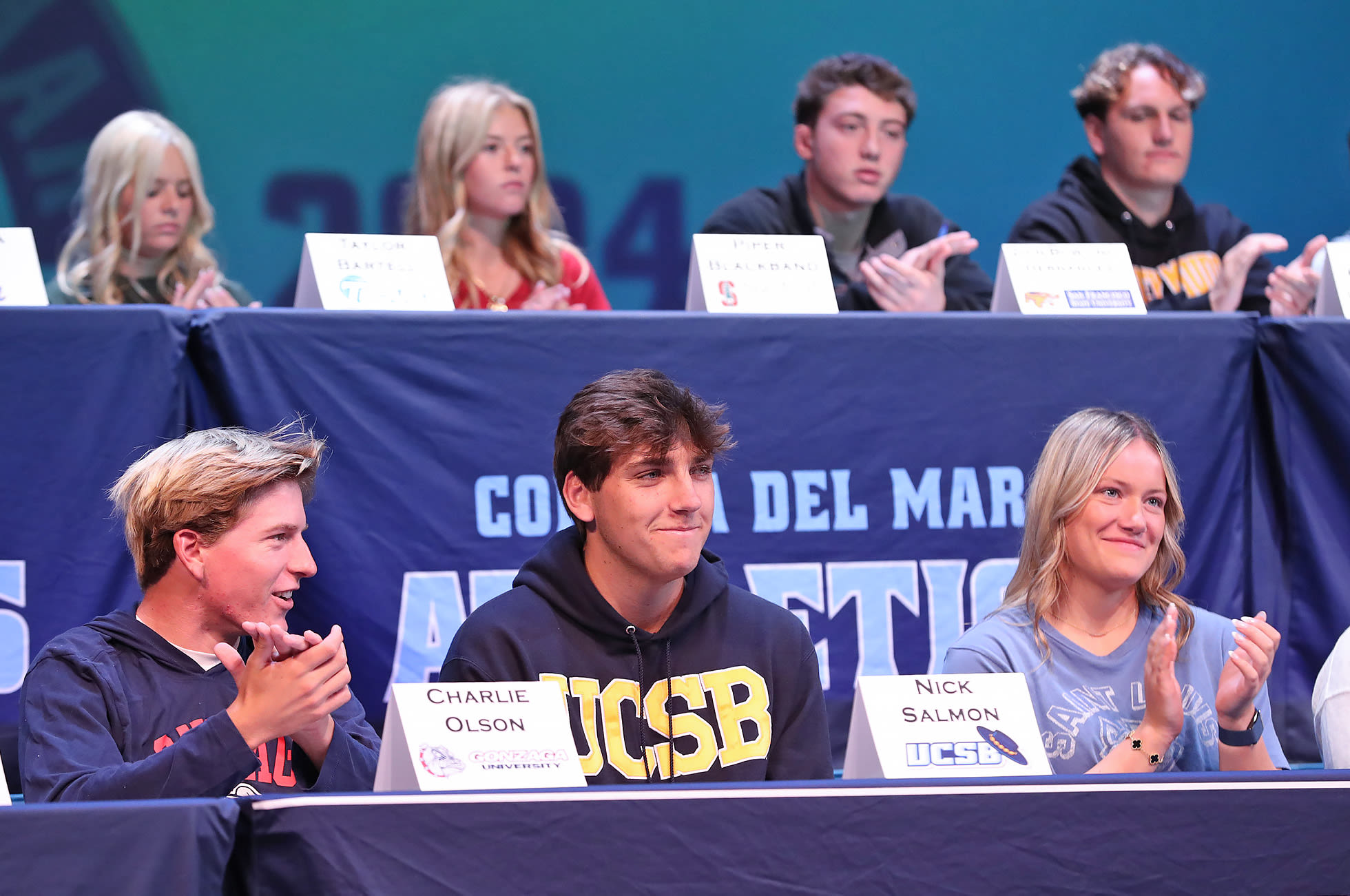 College-bound athletes celebrated at CdM signing day