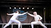 How hard is fencing? We had a U.S. Olympian show us. Watch how it went