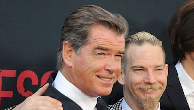 Pierce Brosnan's rarely-seen son Sean undergoes dramatic transformation