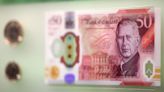 King Charles III banknotes enter circulation for the first time