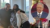 AMLO será abuelo por tercera vez; así anunció la noticia Carolyn Adams, esposa de José Ramón López Beltrán