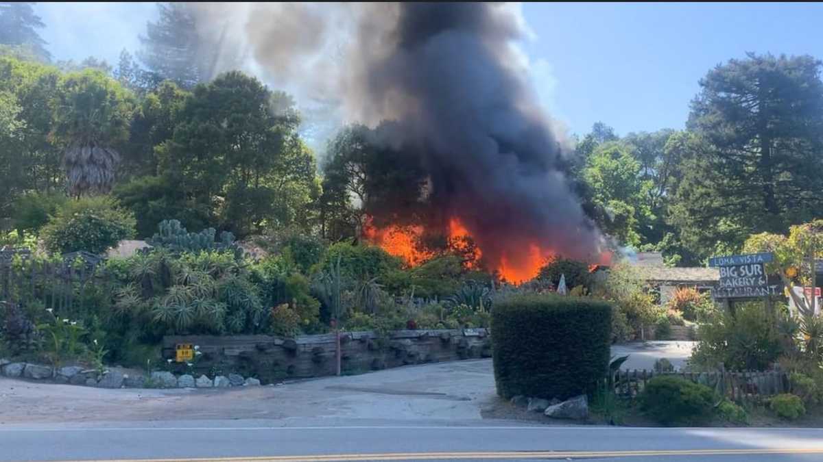 Iconic Big Sur Bakery suffers 'severe damage' after fire